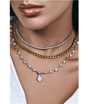 Colar Diamantes Lapida��es